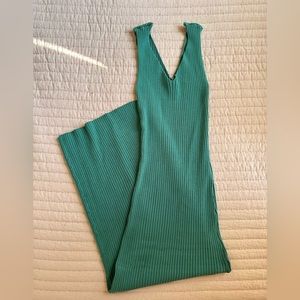 Ribbed Midi Dress - Small